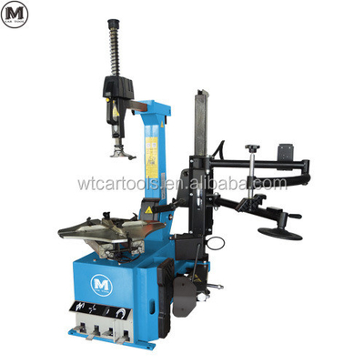 품질  Powerful 1.1KW Motor Automotive Tire Changer 220V Tilt Back With Help Arms 공장