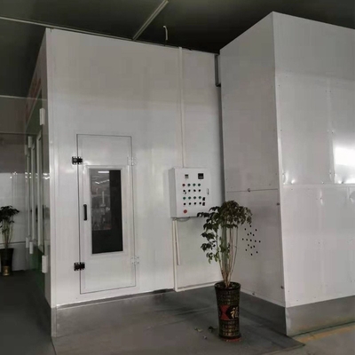 NM 강철 벽판 1.5m 문 자동차 스프레이 페인트 룸 전기 난방