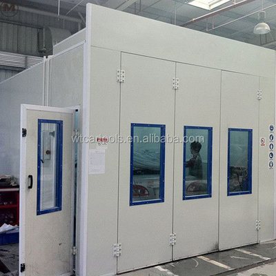 16KW LPG 연연기 야외 자동차 페인트 부스 380V 24000 공기 흐름