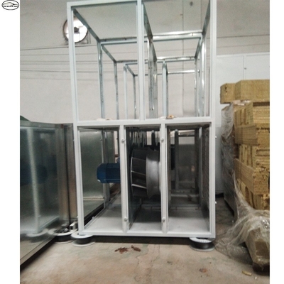 외부 크기 7x5.45x3.35m 자동차 스프레이 부스 베이킹 오븐 CE 자동차 페인트룸에 승인