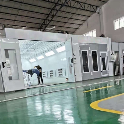 CE 인증 자동차 스프레이 부스 공기 순환 시스템 1 x 7.5kw 직동 흡수 팬