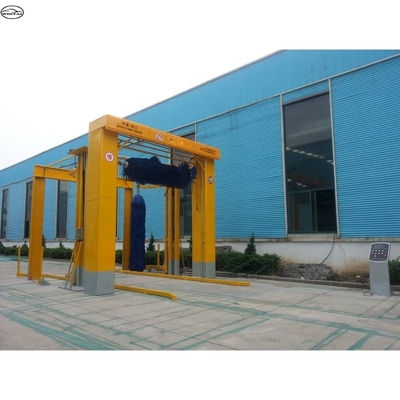 2면 브러쉬 14kw 채널 타입 자동 버스 세탁기 철저한 청소