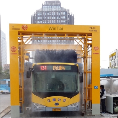 2면 브러쉬 14kw 채널 타입 자동 버스 세탁기 철저한 청소