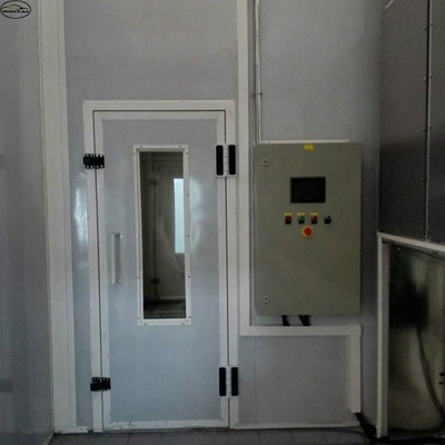 오염 조절 자동차 차 칠기 CE 승인 자동차 스프레이 부스 유럽형 팬