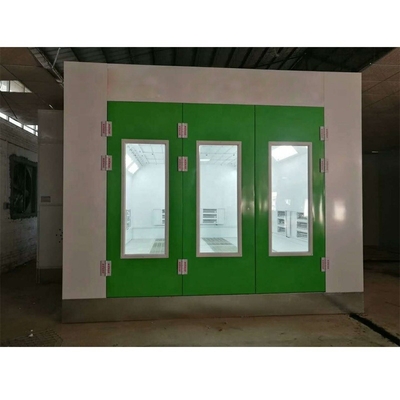 12kW 전력 자동차 페인트 부스 20000m3 공기 흐름 및 부하 속도 없이
