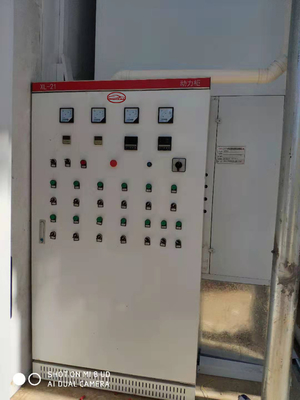 야외 LED 산업 버스 스프레이 페인트 부스 7.5KW 배기 팬의 2 세트