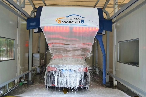 브러쉬 없는 단일 팔 자동차 세탁기 설치 W 3350mm에서 3686mm 사이