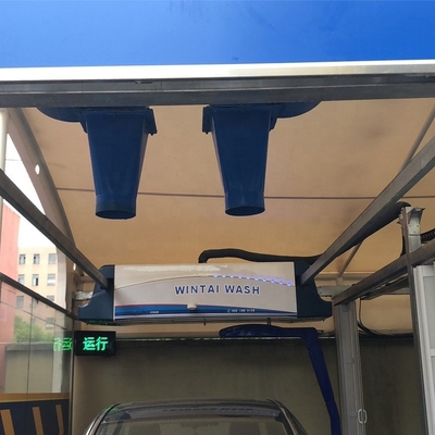 블루 완전 자동 터치리스 자동차 세탁 시스템 WT390 380V 안전 작동