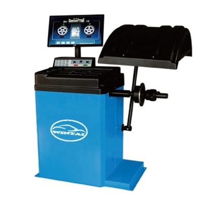 80kg WRB-085 LCD 디스플레이 스마트 타이어 밸런서 머신 30" 릴