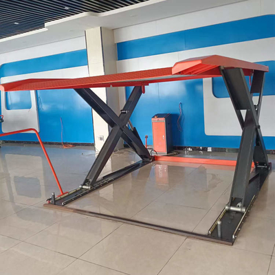 2.2KW 모터 듀얼 데크 시저 자동차 주차 엘리베이터 5000mm * 2000mm * 1900mm 자동차 크기
