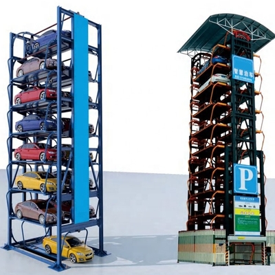 3000KGS 로딩 용량 수직 회전 주차 시스템 AC 3p 20 대 자동차