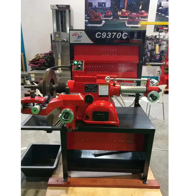 350kg 0.75kw 브레이크 드럼 절단 기계 C9370C 3 스핀드 속도 조절