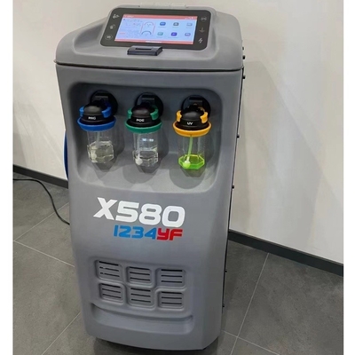 R1234yf 회색 자동 AC 복구 시스템 350ML 고 정확성
