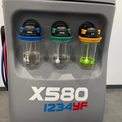 R1234yf 회색 자동 AC 복구 시스템 350ML 고 정확성