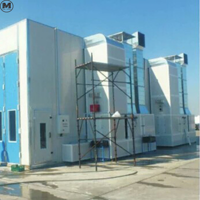 디젤 번너 트럭 스프레이 부스 220V 39KW LED 라이트와 11KW 팬