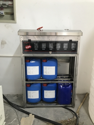 자동 25KW 터치 무료 자동차 세탁기 T9 1160mm*470mm*1350mm 화학 시설