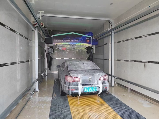 LJ360 자동차 세탁기 380V/50Kw 자동 터치 무료 자동차 세탁 브러시리스 자동차 세탁 장비 신용 카드 와이핑 기계와 함께