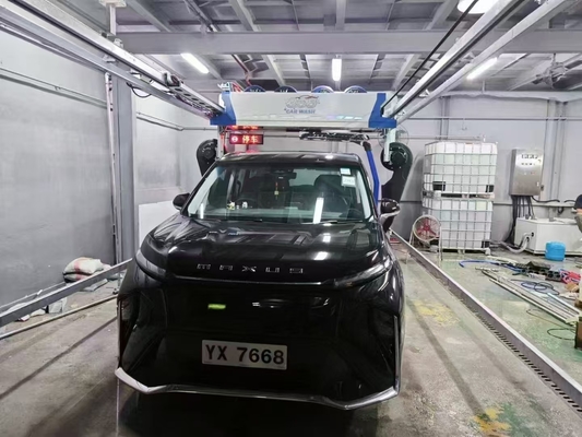 LJ360 자동차 세탁기 380V/50Kw 자동 터치 무료 자동차 세탁 브러시리스 자동차 세탁 장비 신용 카드 와이핑 기계와 함께