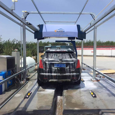 360 Water Saving Touchless Car Washer Self Service Car Wash Machine Fully Automatic For 2080mm Vehicle Reverse Osmosis System