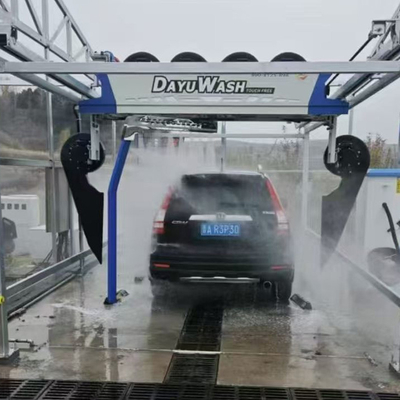 6개의 드라이어와 8m Lx5mm 레일 사이즈의 싱글 팔 터치리스 자동차 세탁 물 회수 시스템