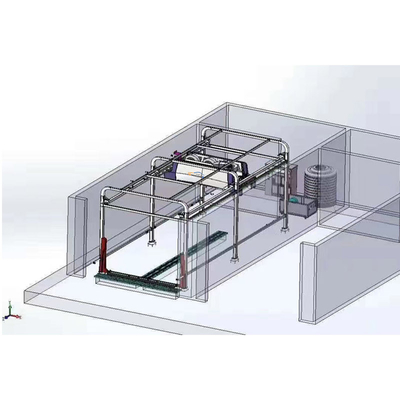자동 브러시리스 세차 LJ360 380V/50Kw 터치 프리 세차기 신용카드 결제 가능 노터치 자동 세차 롤오버 세차