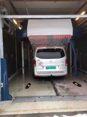 360 자동 자동차 세탁 로봇 두 축 이동 자동 터치리스 자동차 세탁 고압 역 오스모시스 물 기계