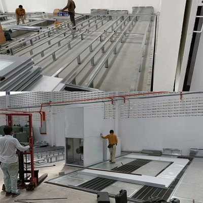 디젤 버너 자동차 스프레이 부스 (자동차 수리점용)