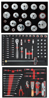 128pcs 오일 스테이션 공구 솔루션 볼 모양 오일 그리드 렌치 공구 홀더 세트 오일 필터 렌치 세트 자동차 정비용