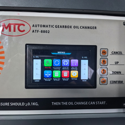 자동차용 완전 자동 변속기 오일 교체 및 청소 기계
