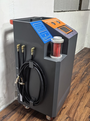 자동 윤활유 시스템 계산 기능과 함께 플래싱 머신