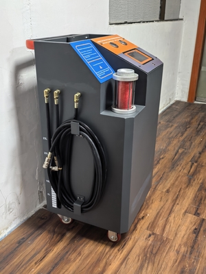 자동 윤활유 시스템 계산 기능과 함께 플래싱 머신