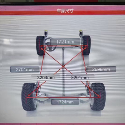 BIVEO 경제적인 3D 자동차 정렬 장비 80kg 32" 화면