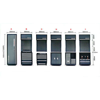 자동차 정비 공구 조합 공구함